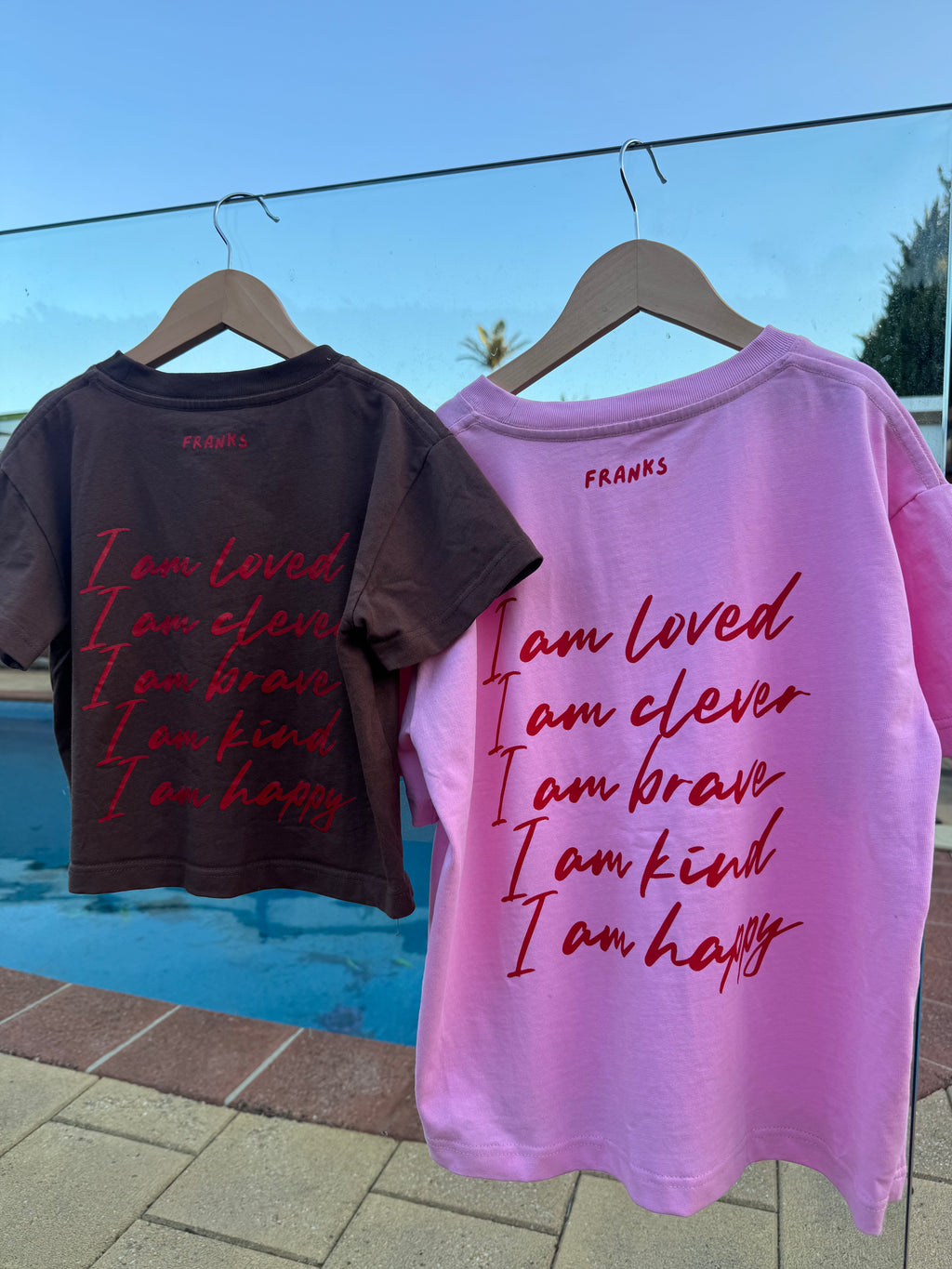 PRE-SALE Affirmations Tee - Brown
