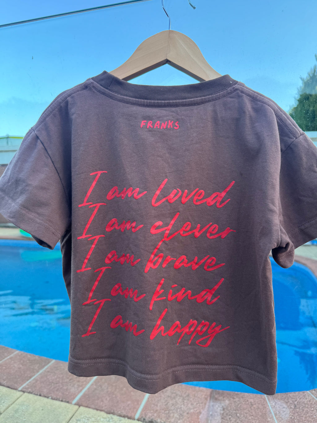 PRE-SALE Affirmations Tee - Brown