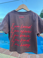 PRE-SALE Affirmations Tee - Brown