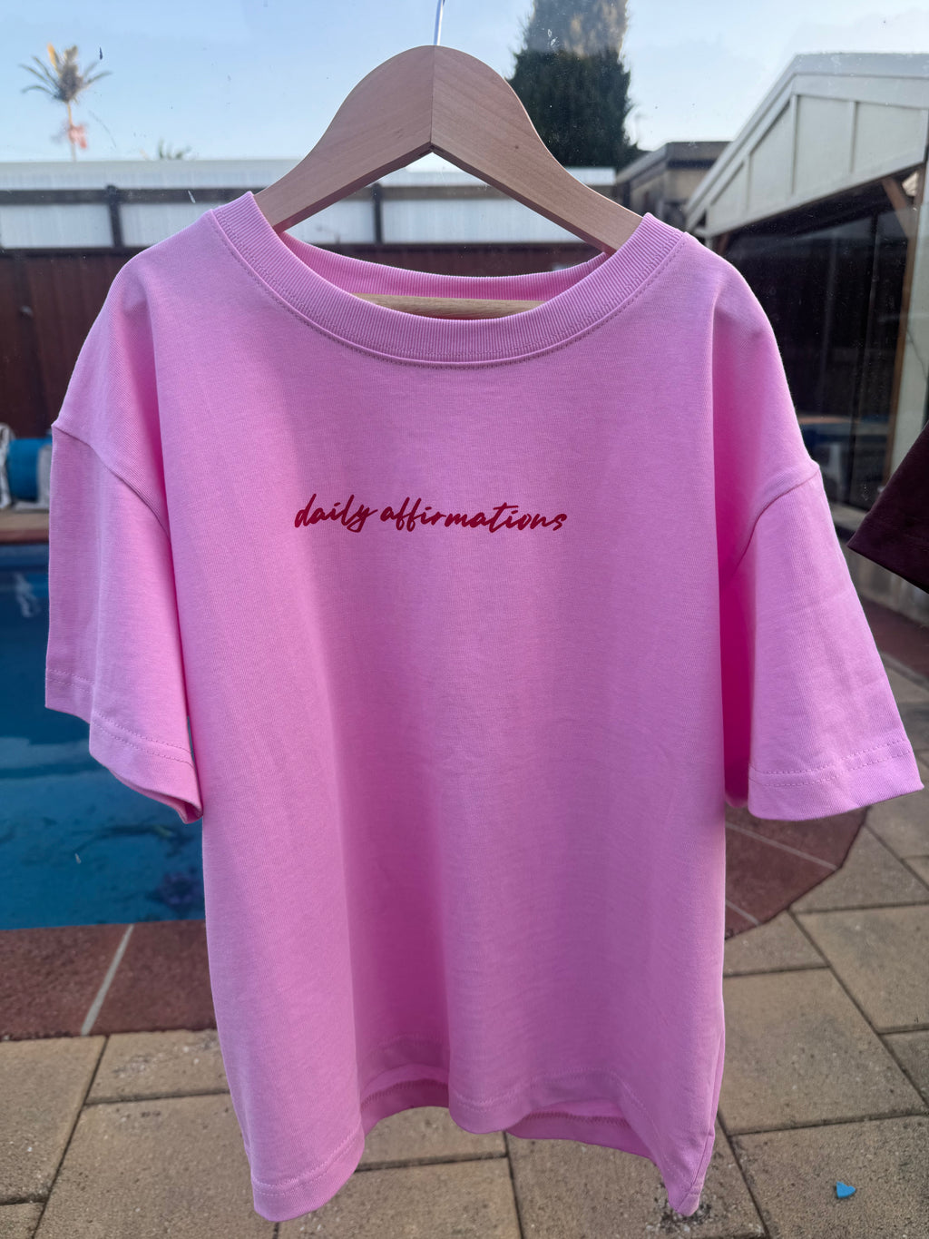 PRE-SALE Affirmations Tee - Pink