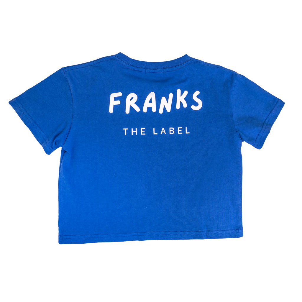 Frank Label Franks Essential Tee - Blue – Franks The Label